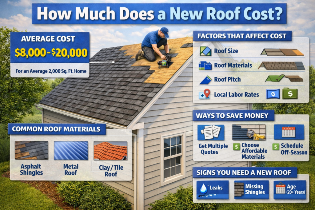 How Much Does a New Roof Cost
