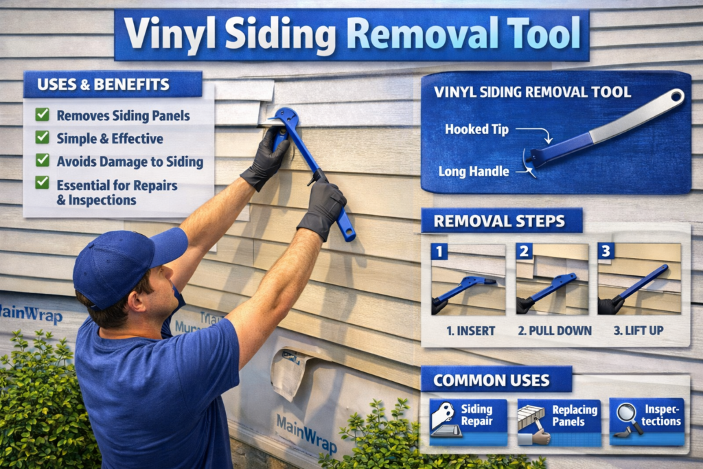 Best Vinyl Siding Removal Tool