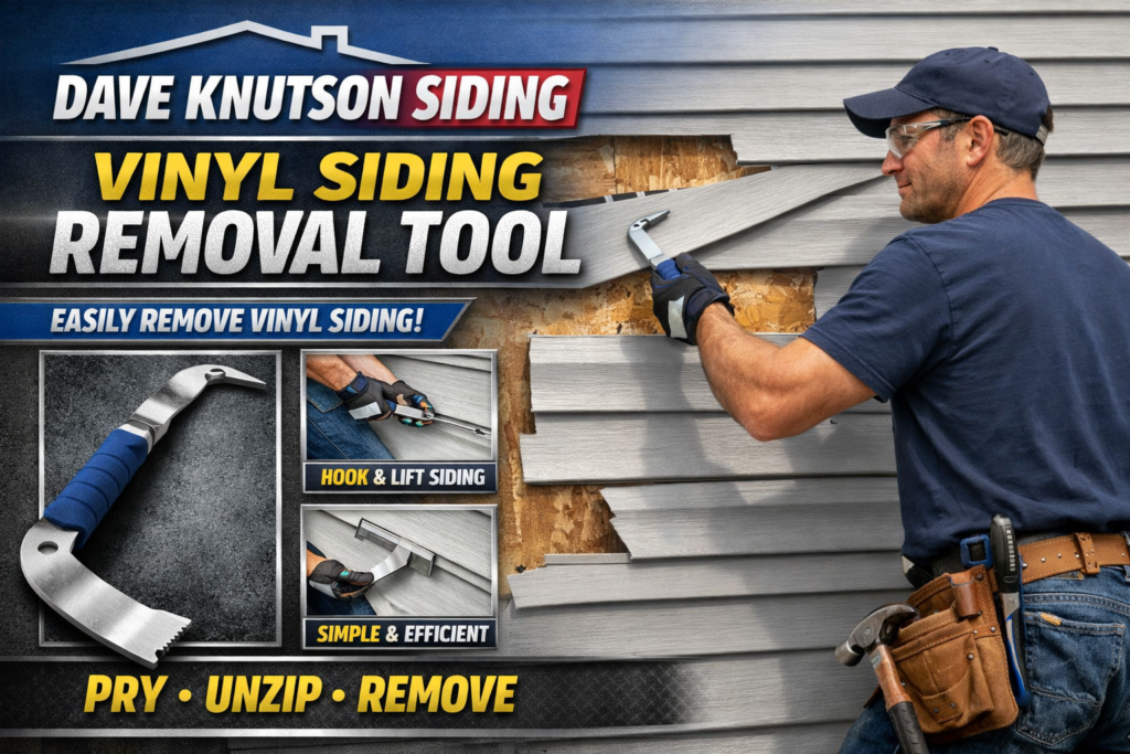 Vinyl Siding Removal Tool